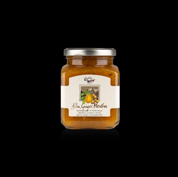 Alpe Pragas – Composta di Albicocca, Zenzero e Menta da 335 gr. — изображение 4